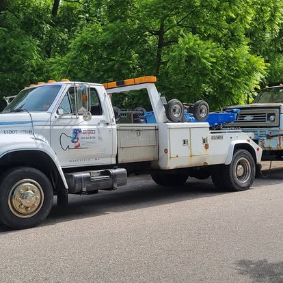Liberty Towing wrecker truck